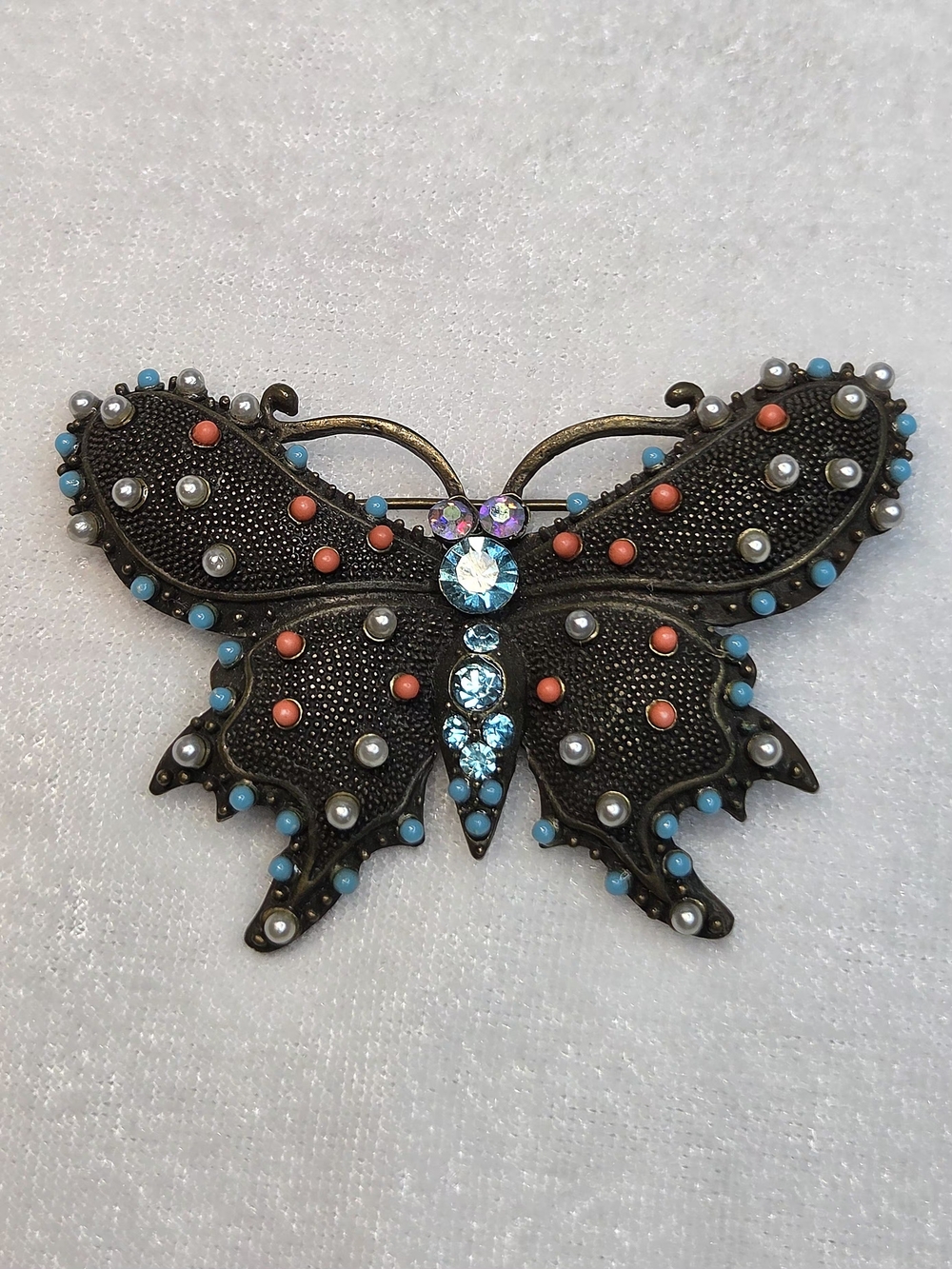Alilang Women's Rainbow Butterfly Brooch / Pin